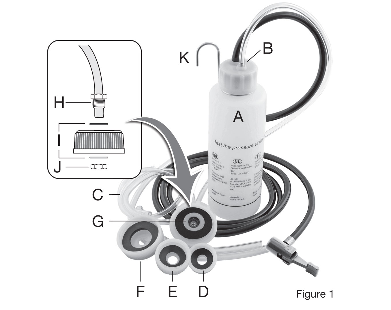 PURGEUR DE LIQUIDE AUTOMATIQUE FREIN ET D'EMBRAYAGE GUNSON