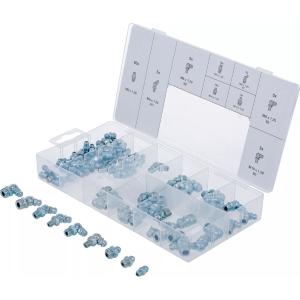ASSORTIMENT 110 GRAISSEURS A VISSER METRIQUES, DROIT ET COUDEE