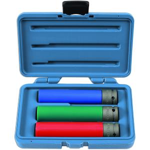 DOUILLES A CHOC EXTRA LONGUES (150 mm) POUR JANTES ALU - COFFRET DE 3