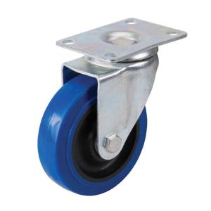 ROULETTE PIVOTANTE FORTE CHARGE EN CAOUTCHOUC