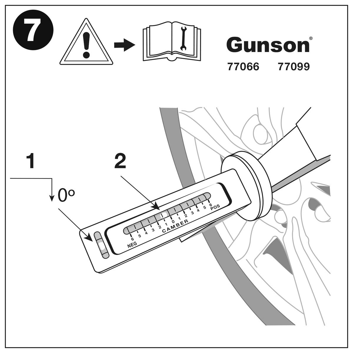 Pack Réglage Parallélisme Laser Trackace + Niveau à bulle carrossage Gunson  + Barre de réglage GUNSON Trakrite