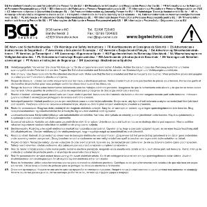 JEU D'OUTILS BGS UNIVERSELS DEVERROUILLAGE CABLES CONNECTEURS 