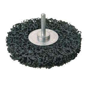 ROUE DE DECAPAGE SUR TIGE DISQUE ABRASIF 100 MM POUR PERCEUSE