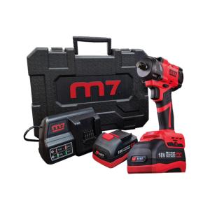 COFFRET CLE A CHOC COMPACTE 1/2" SANS FIL 900Nm M7-CHARGEUR+BATTERIES