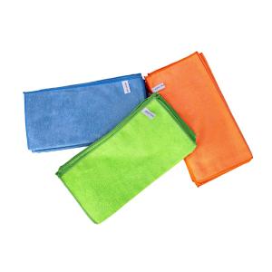 LOT DE 36 CHIFFONS MICROFIBRES 400X400 MM MULTI-USAGES REUTILISABLES