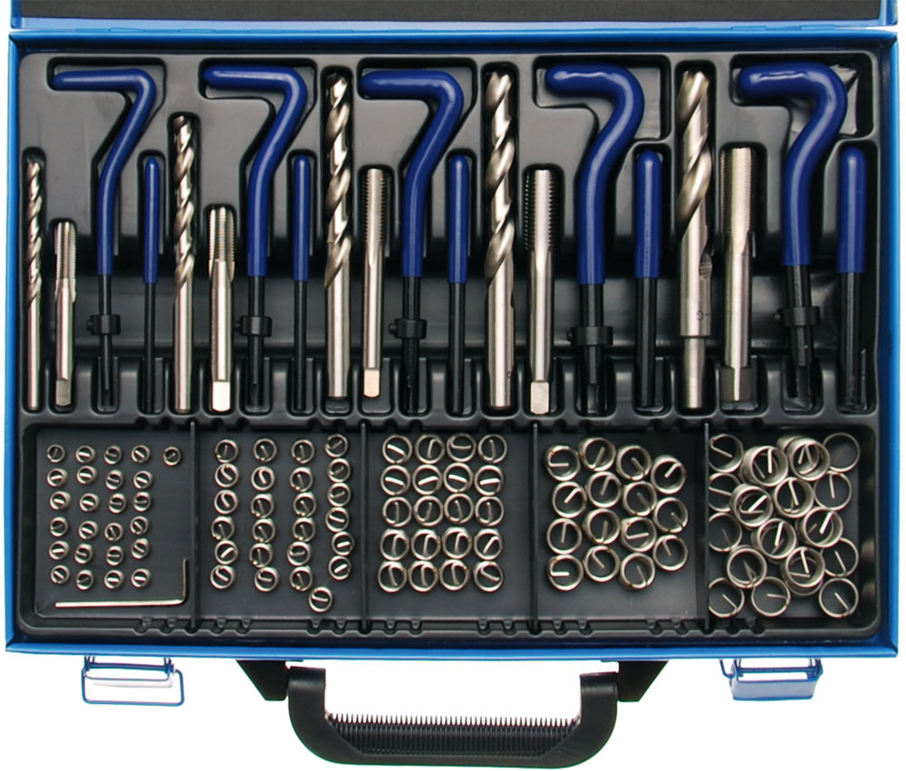 Kit d'outils de réparation de filetage Helicoil, entretoises de