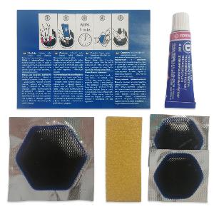 KIT REPARATION PNEU MOTO TUBELESS, RUSTINES - 5 PIECES