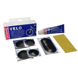 KIT REPARATION CHAMBRE A AIR VELO, RUSTINES - 7 PIECES