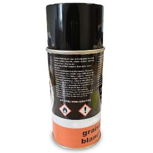 GRAISSE BLANCHE SPRAY POUR ROULEMENT ENGRENAGE - AEROSOL 300 ml