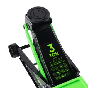 CRIC ROULEUR HYDRAULIQUE 3T SUR BATTERIE, HAUTEUR LEVAGE MAX 463 MM