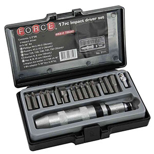 TOURNEVIS A FRAPPER PROFESSIONNEL - COFFRET TOURNEVIS A CHOC FORCE