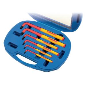 JEU DE CLES MALES METRIQUES ALLEN 6 PANS ISOLEES 1000V VDE