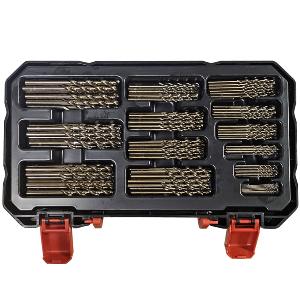 COFFRET DE 130 FORETS HSS-E DIN 338 M35 COBALT 5% DE 1 à 10 mm