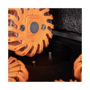 LOT 6 BALISES MAGNETIQUE SIGNALISATION URGENCE LED RECHARGEABLE