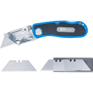 CUTTER DE POCHE A CRAN D'ARRET CHANGEMENT AUTOMATIQUE DE LA LAME