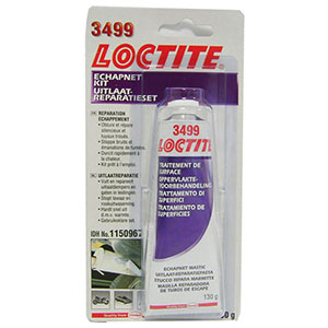 KIT PRO ECHAPPEMENT LOCTITE 3499 MASTIC + BANDAGE FIBRE DE VERRE