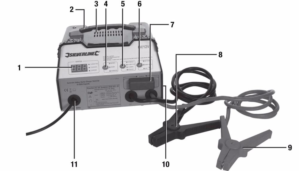 Booster de démarrage 4 en 1