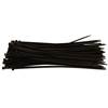 ATTACHE CABLES RILSAN 290 x 4.8 NOIRS - 100 COLLIERS PLASTIQUES