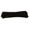 ATTACHE CABLES RILSAN 365x7.6 NOIRS - 50 COLLIERS PLASTIQUES