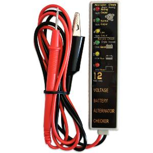 TESTEUR DE CHARGE POUR BATERRIE ET ALTERNATEUR 12V