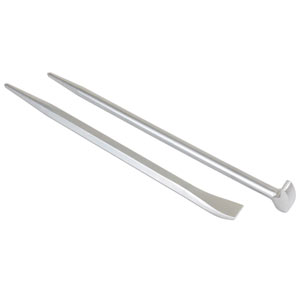JEU DE 2 LEVIERS LASER TOOLS LONGUEUR 400 MM PROFIL LEVIER ET POINTE