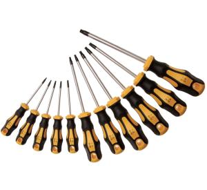 TOURNEVIS TORX PERCES T6-7-8-9-10-15-20-25-27-30-40 BGS