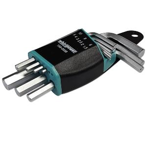 JEU DE 9 CLES MALES ALLEN BTR METRIQUES COURTES - 1,5 à 10 MM