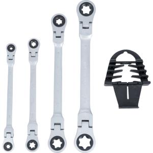 JEU de CLE TORX BGS OEIL à CLIQUET E6/E8/E10/E12/E14/E18/E20/E24