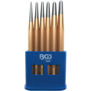 ASSORTIMENT DE 6 POINTEAUX BGS TECHNIC 3-4-5-6-7-8 mm