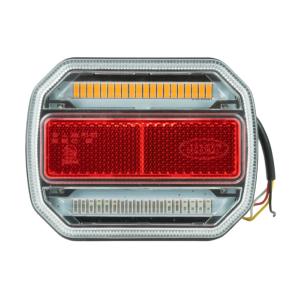FEU ARRIERE LED GAUCHE POUR REMORQUE - 4 FONCTIONS
