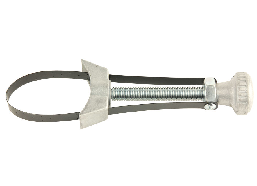 Clé à Sangle Métallique Pour Filtre à Huile King Tony 9AE32110 - Ajustable Pour Diamètres 65 à 110mm