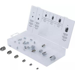 INSERTS FILETES AUTOTARAUDEURS A FENTE 32 PCS - ASSORTIMENT 3 à 10 mm