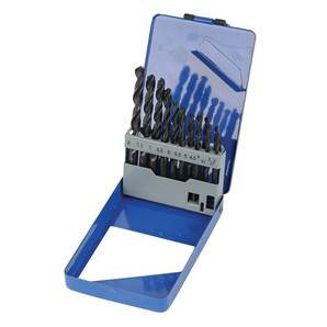 FORETS METAUX HSS, MECHES DE 2 à 8 mm - BOITE DE 13 FORETS