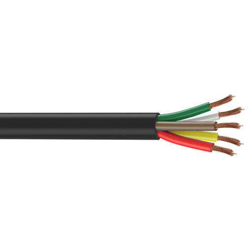 CABLE ELECTRIQUE AUTO SOUPLE 5 FILS DE 0,5 A 2,5 mm²