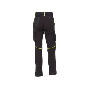 PANTALON DE TRAVAIL LEGER TISSU U4 STRETCH WORLD BLACK CARBON U-POWER