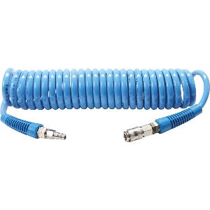 TUYAU AIR SPIRALE PNEUMATIQUE COUPLEUR COMPRESSEUR BGS TECHNIC