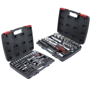 Coffret 216 outils douille clé cliquet embout 1/4 3/8 1/2 BGS