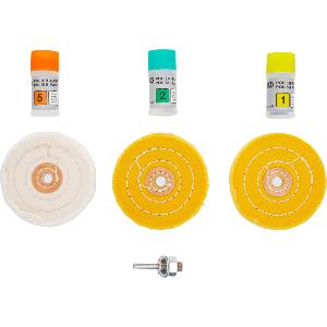 KIT DE POLISSAGE BGS TECHNIC POUR METAL DUR