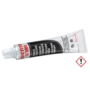 PATE A JOINT CARTER MOTEUR SILICONE NOIR LOCTITE 5980, TUBE DE 40 ml 