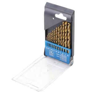 COFFRET FORETS METAUX HSS, MECHES DE 1.5 A 6.5 mm, BOITE DE 13 FORETS