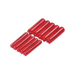 CAPUCHONS ISOLES POUR COSSES/EXTREMITES DE CABLES - 10 PCS