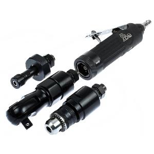 MEULEUSE - PERCEUSE - CLIQUET  BGS : 3 OUTILS PNEUMATIQUES EN 1