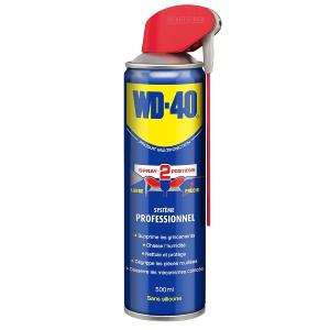 WD 40 SYSTEME DEGRIPPANT PRO 5 FONCTIONS  500 ml DOUBLE POSITION