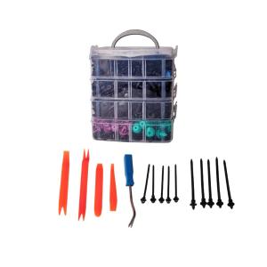 1180 PIECES CLIPS DE FIXATION POUR VOITURES AVEC OUTILS DE DEMONTAGE