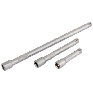 JEU DE 3 RALLONGES 3/8" de 75, 125 et 250 mm