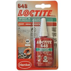 LOCTITE 648 FREIN FILET FORT PROFESSIONNEL - FIXATION FORTE 24 ml