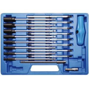JEU  DE TOURNEVIS BGS TECHNIC POIGNEE EN T LAMES INTERCHANGEABLES