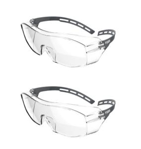 LOT DE 2 LUNETTES SURLUNETTES DE SECURITE DE PROTECTION