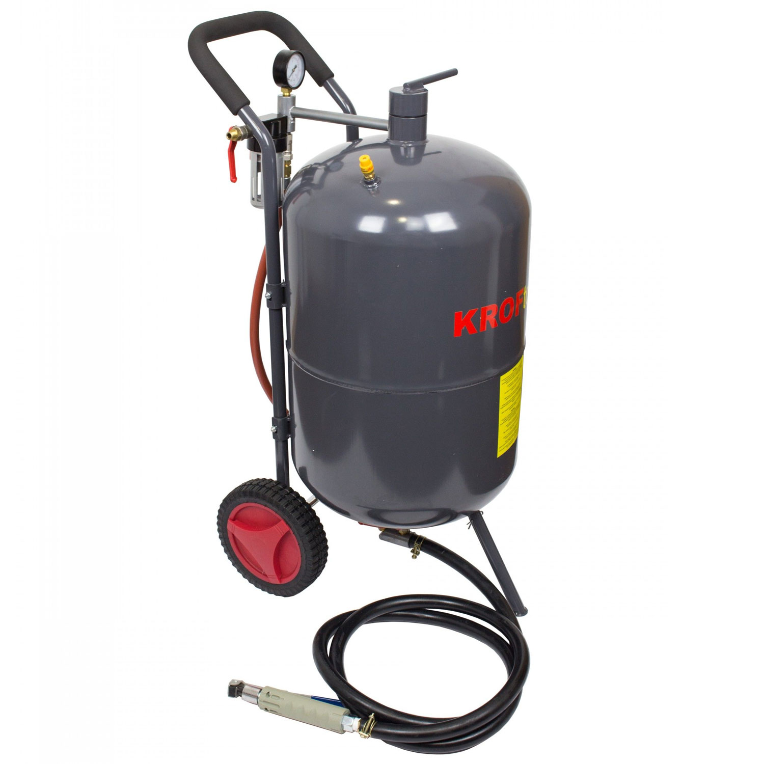 sableuse mobile, sablage a air comprime 40l kroftools