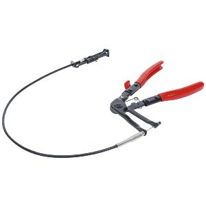 PINCE AVEC CABLE POUR COLLIER DE DURITE A RESSORT AUTO SERRANT